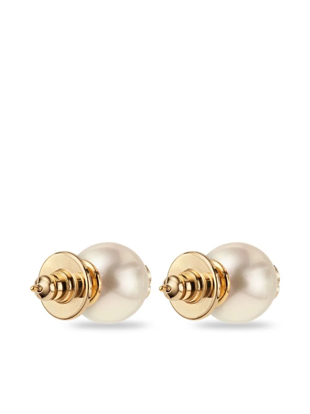 Jimmy Choo Women Gold-Finish Metal Jc Pearl Stud Earrings JIMMY CHOO