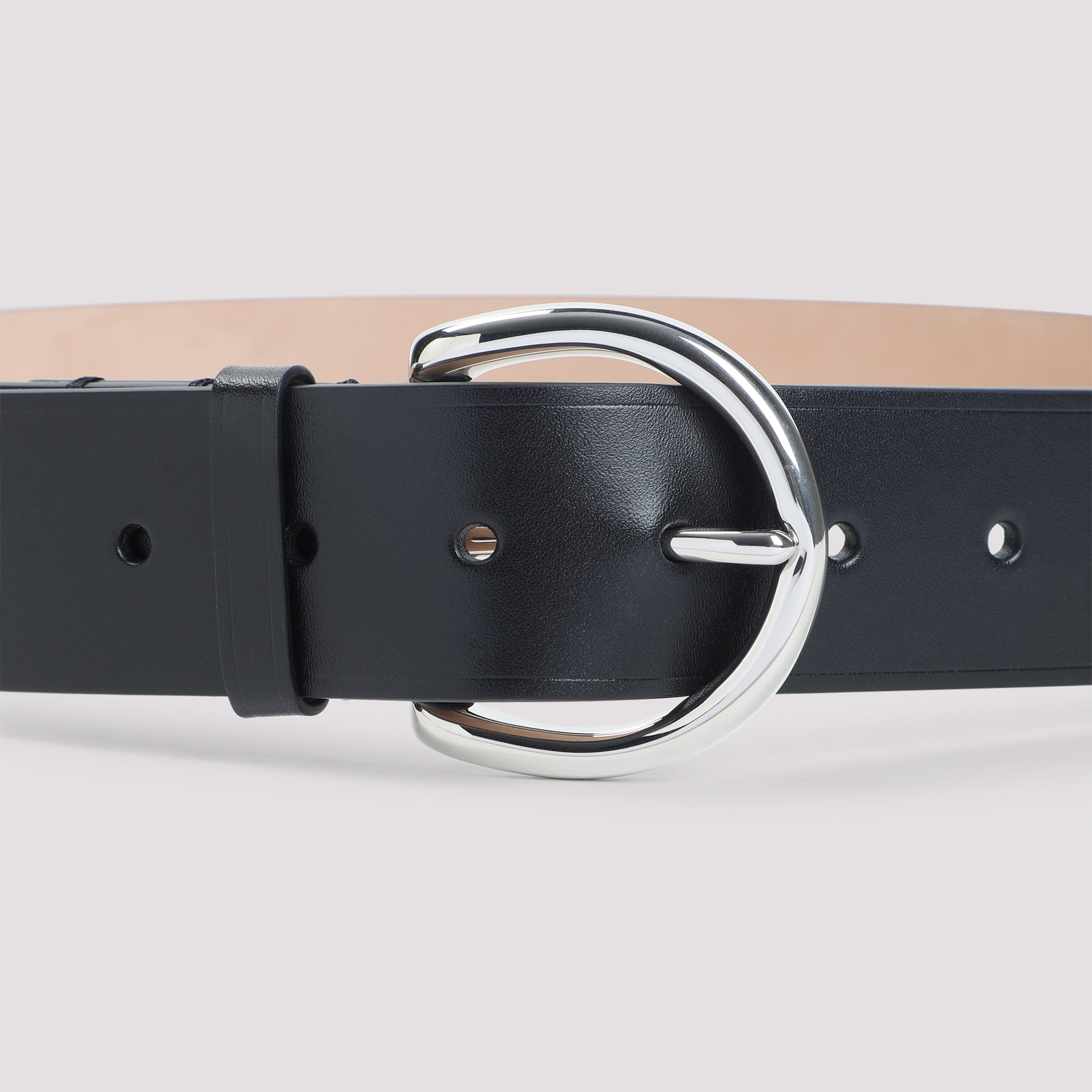 Phoebe Philo Round Buckle Belt Women PHOEBE PHILO