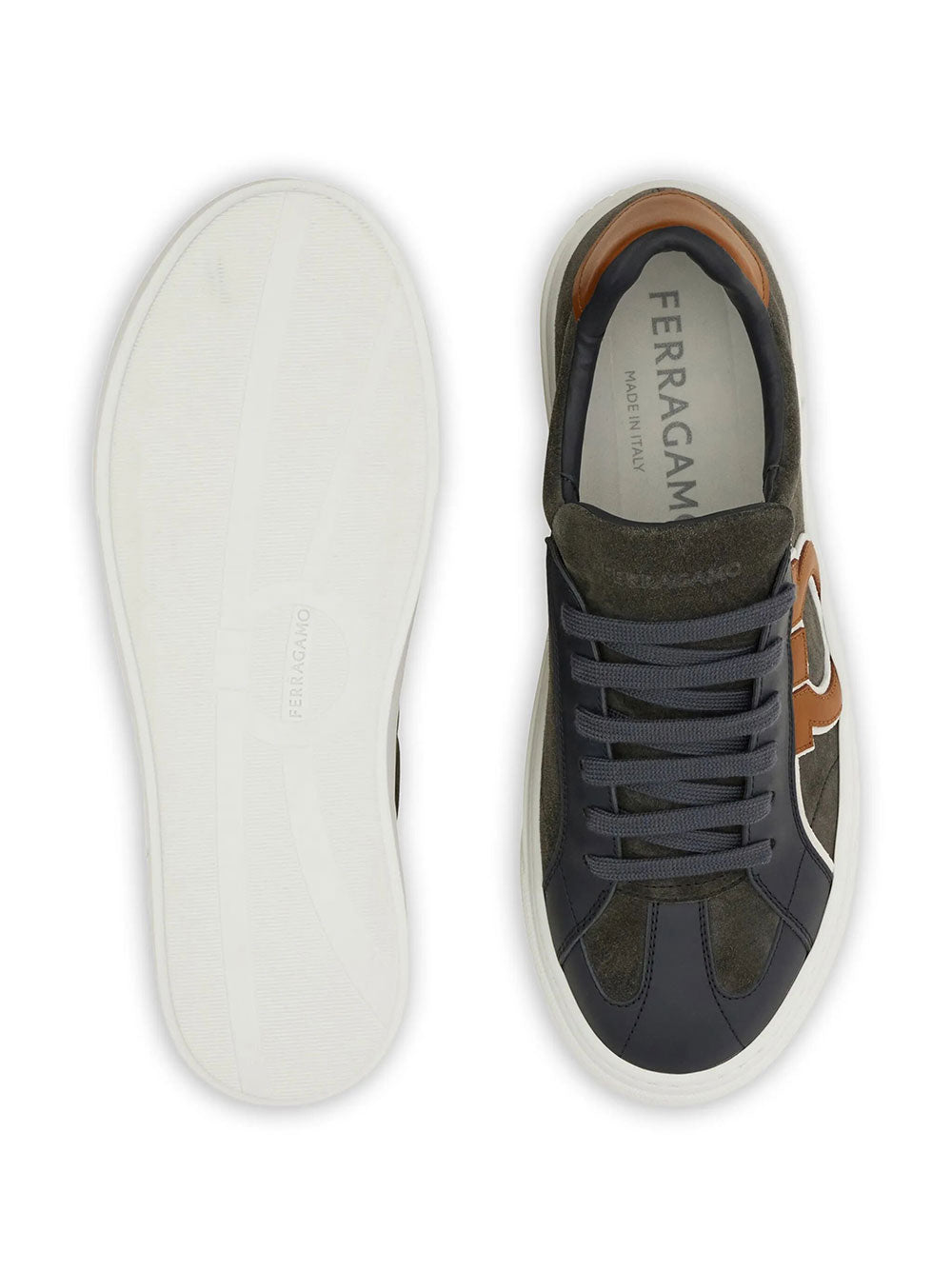 Ferragamo Men Thor 3 Gancini Sneakers FERRAGAMO