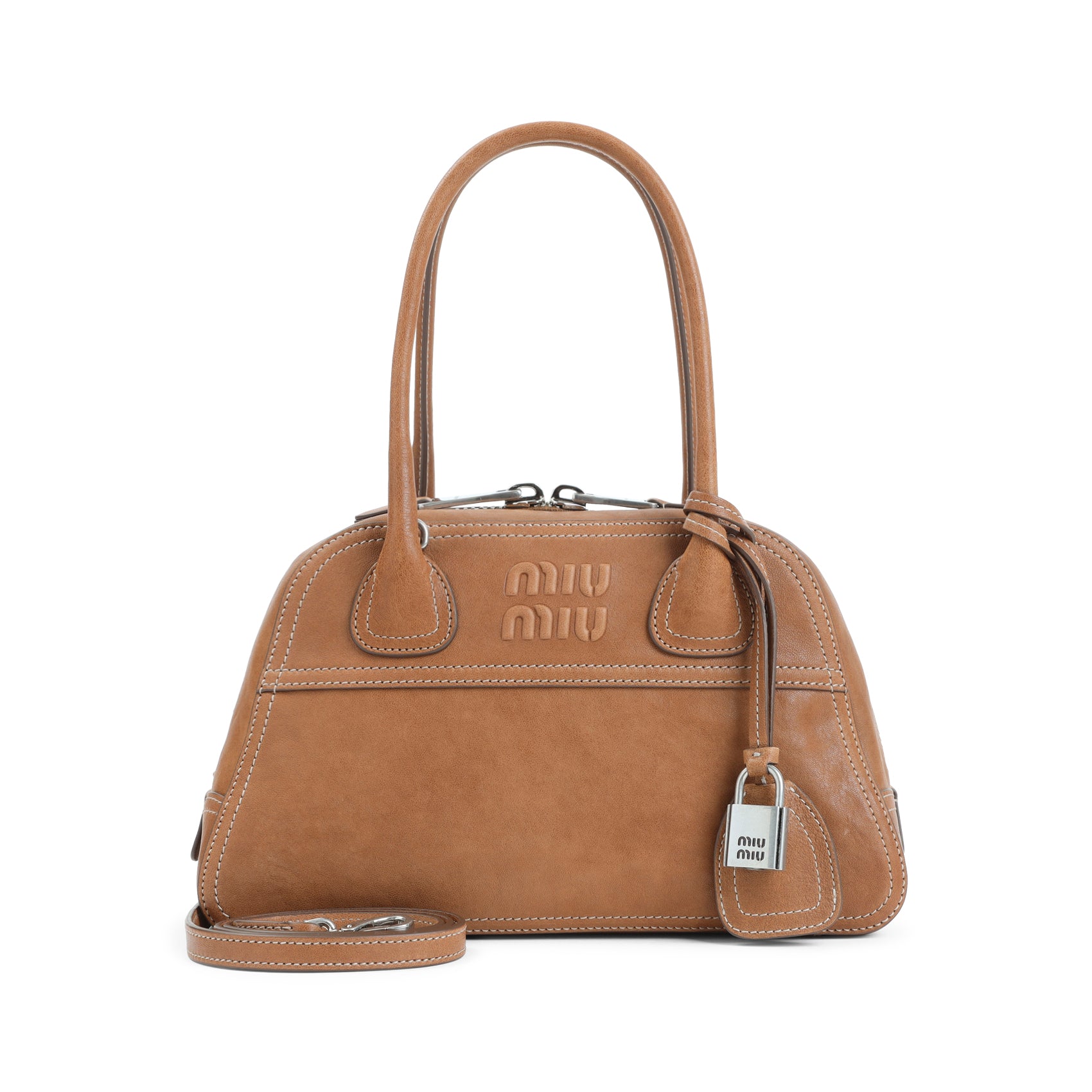 Miu Miu Vivian Nappa Shoulder Bag Women MIU MIU