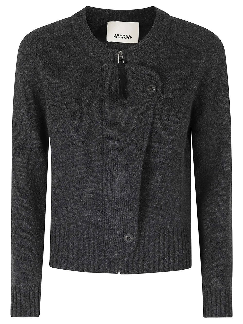 Isabel Marant Women Murielle Wool And Cashmere Zip Cardigan ISABEL MARANT