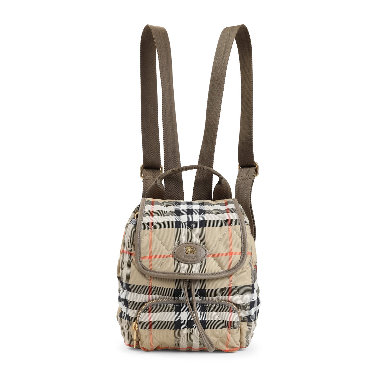 Burberry Mini Check Backpack Women BURBERRY