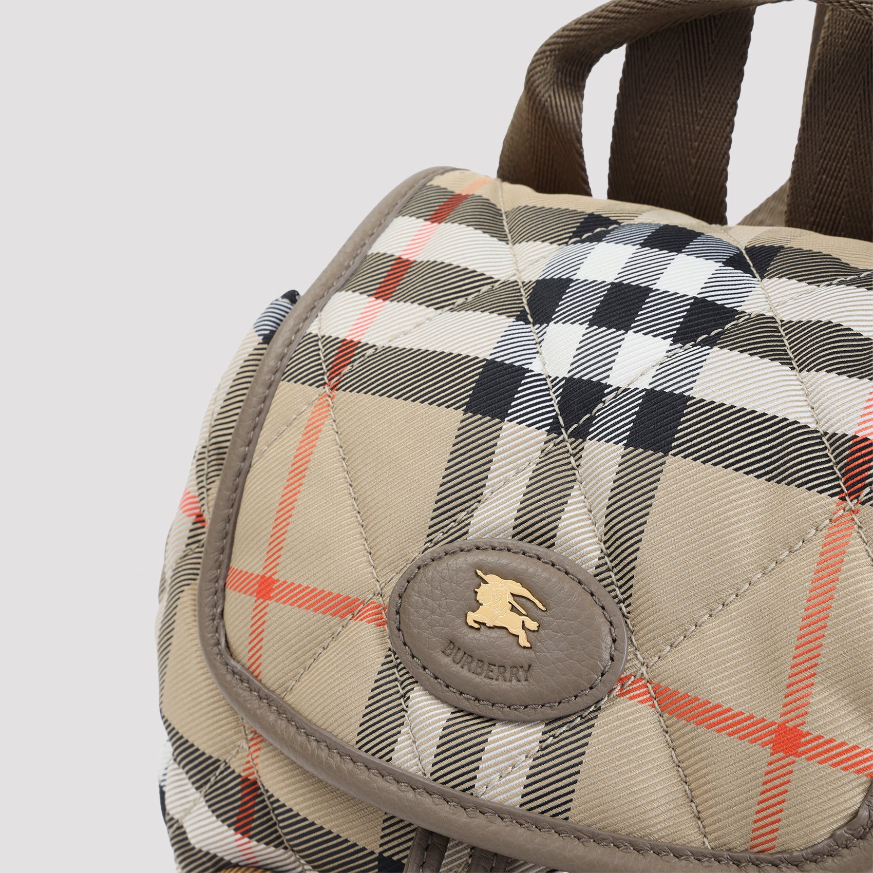 Burberry Mini Check Backpack Women BURBERRY