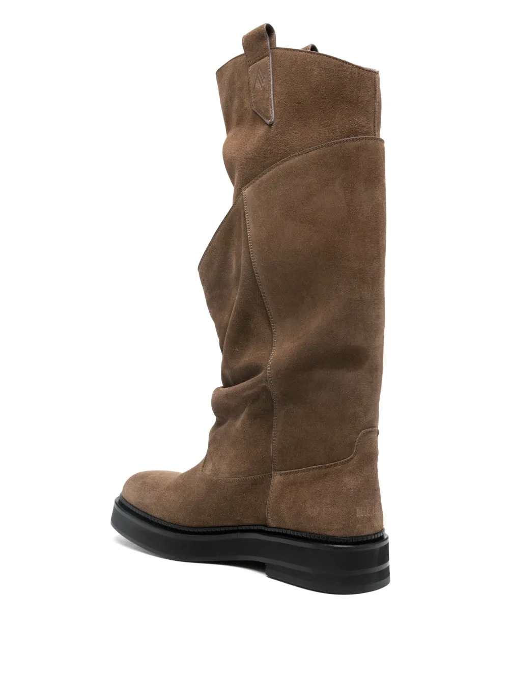 The Attico Women Robin Promenade Knee-High Suede Boots