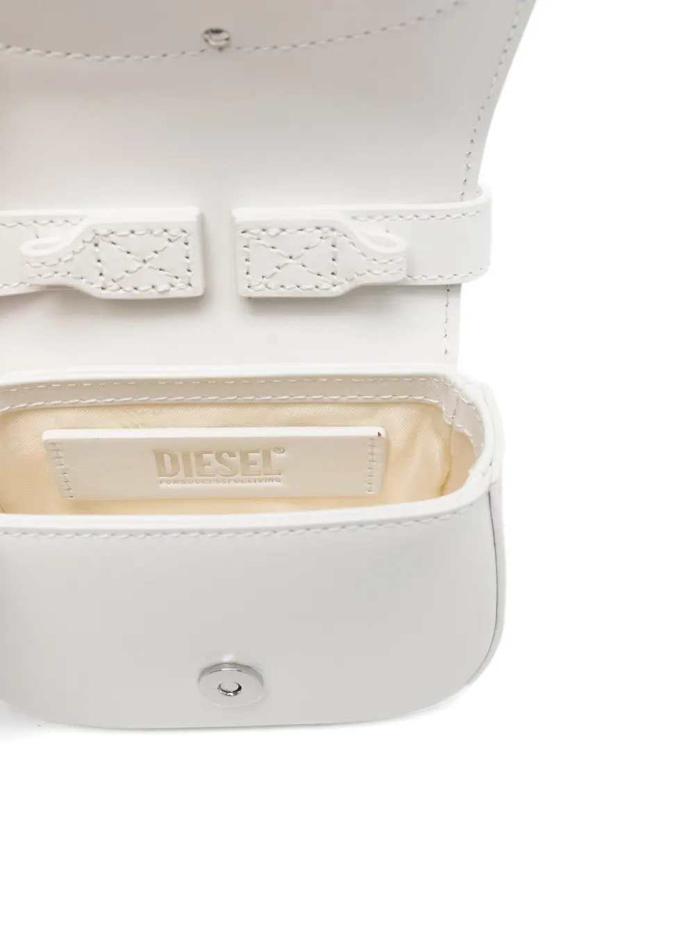 Diesel Women 1Dr Xs Mini Tote Bag With Logo Plaque DIESEL