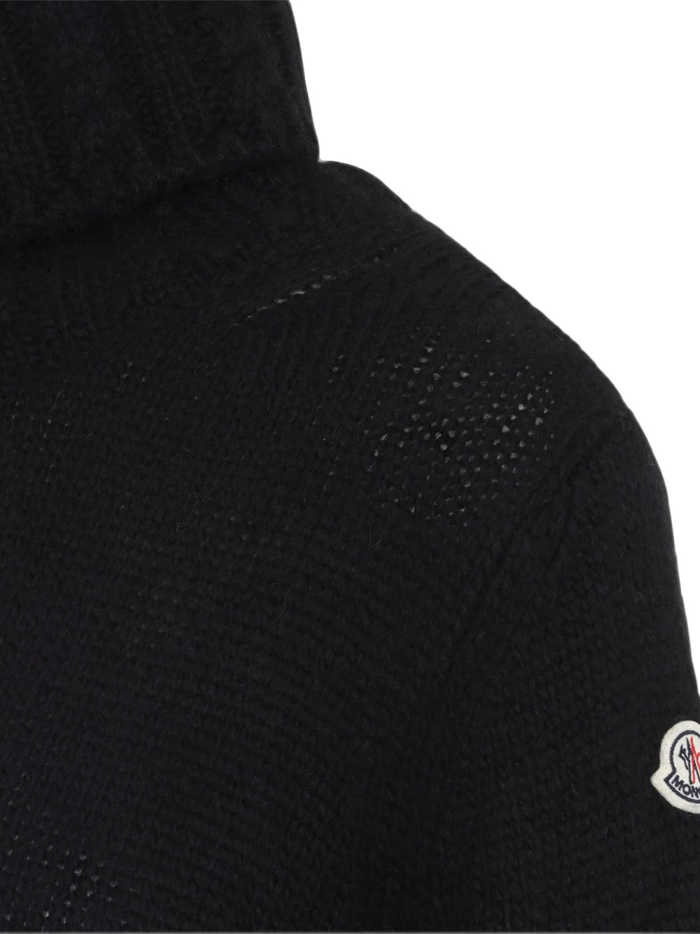 Moncler Women Abito A Collo Alto In Maglia Di Misto Alpaca MONCLER