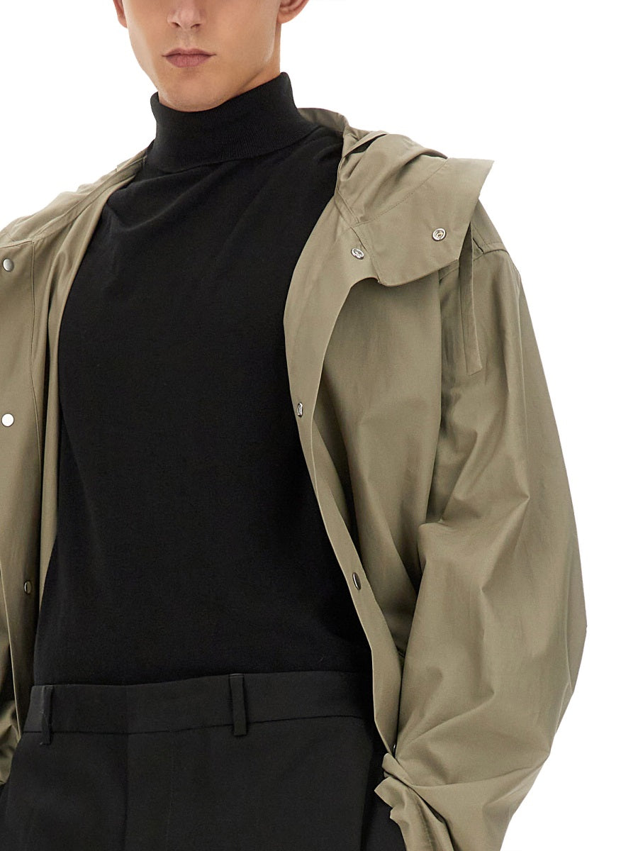 Jil Sander Men Parka With Logo JIL SANDER