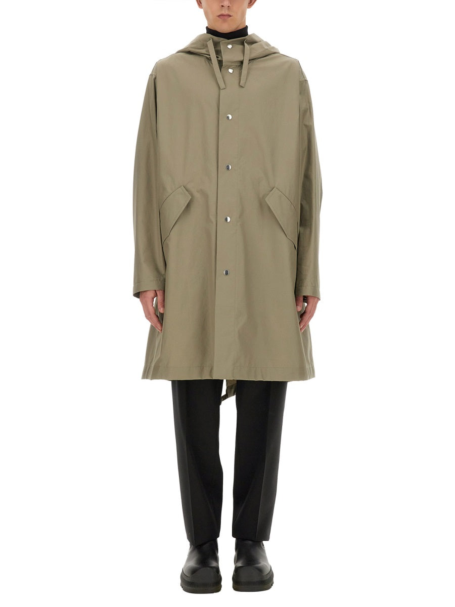 Jil Sander Men Parka With Logo JIL SANDER