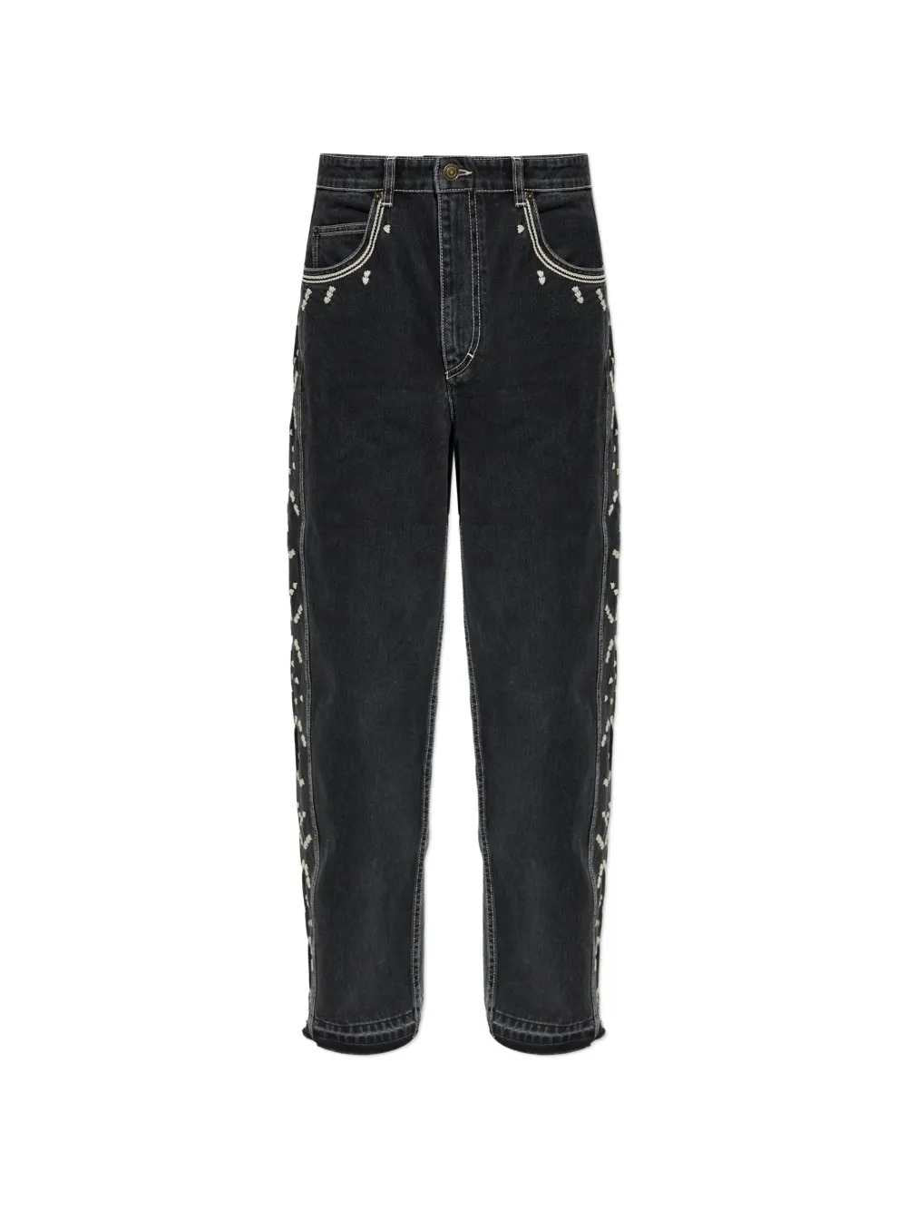 Marant Men Jorian Embroidered Jeans ISABEL MARANT