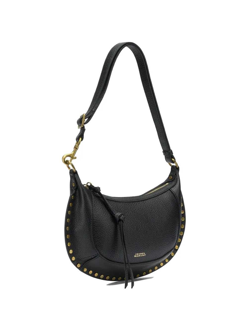 Marant Women Oskan Moon Soft Leather Shoulder Bag ISABEL MARANT