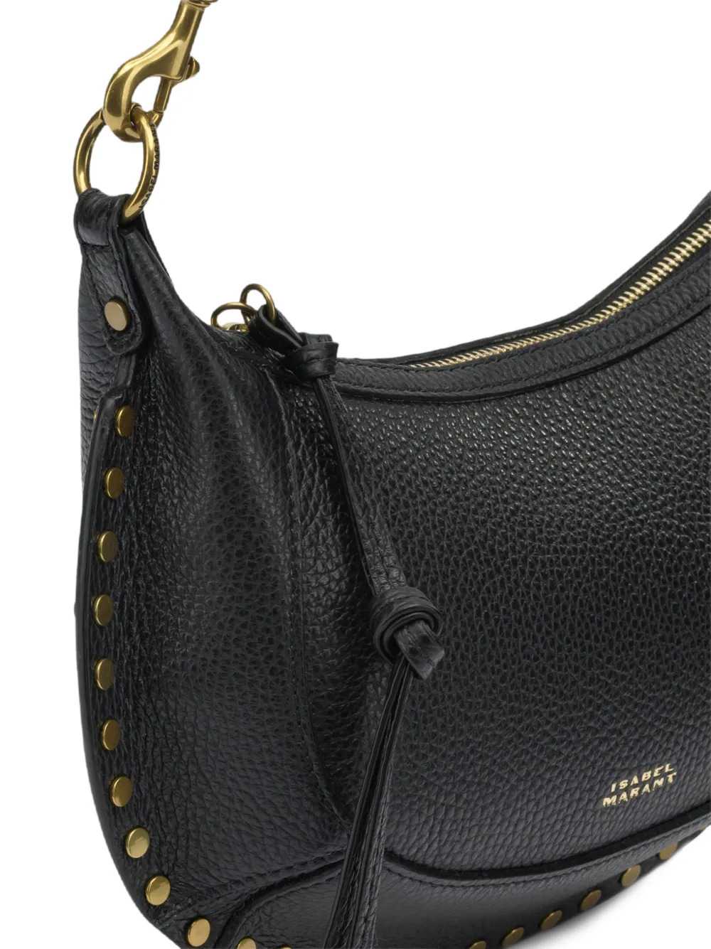 Marant Women Oskan Moon Soft Leather Shoulder Bag ISABEL MARANT