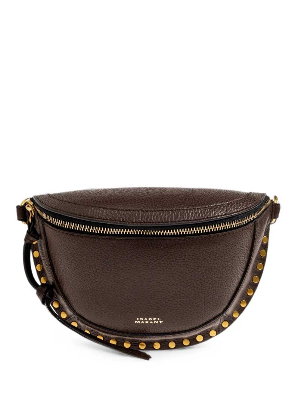 Marant Women Studded Leather Shoulder Bag ISABEL MARANT