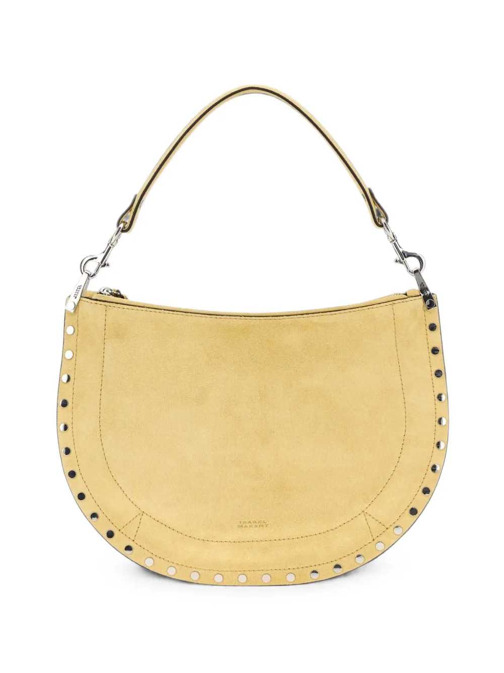 Marant Women Oskan Soft Suede Zip Bag ISABEL MARANT