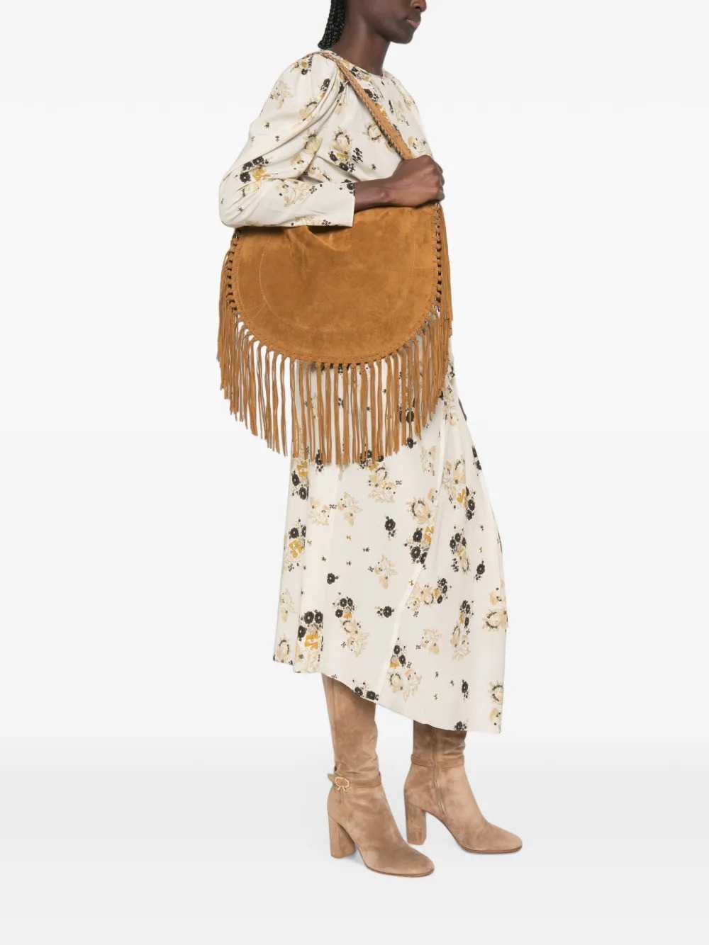 Marant Women Oskan Bag With Soft Fringe ISABEL MARANT