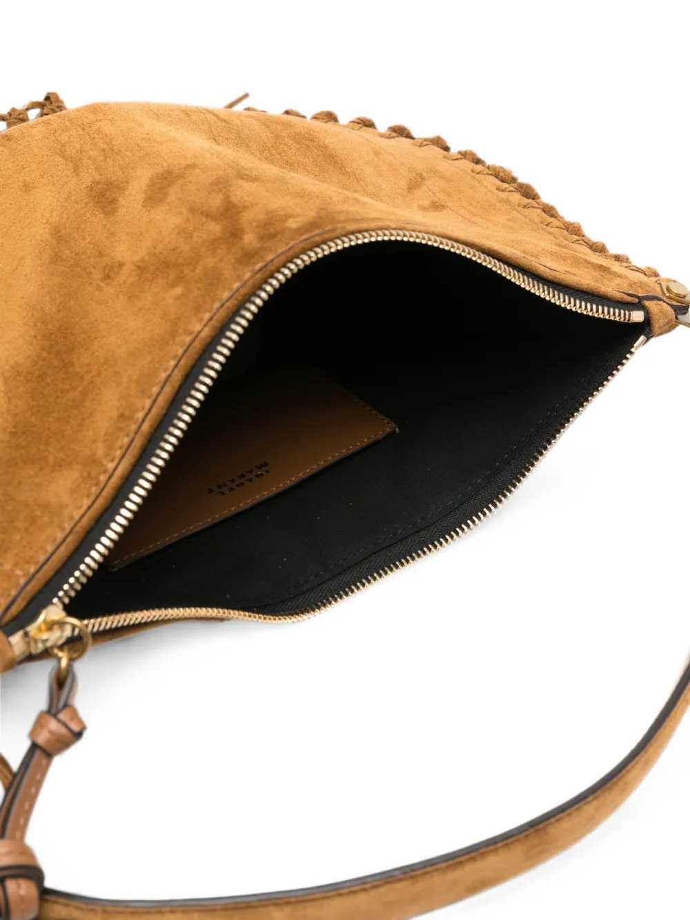 Marant Women Oskan Soft Bag With Zip And Fringe ISABEL MARANT