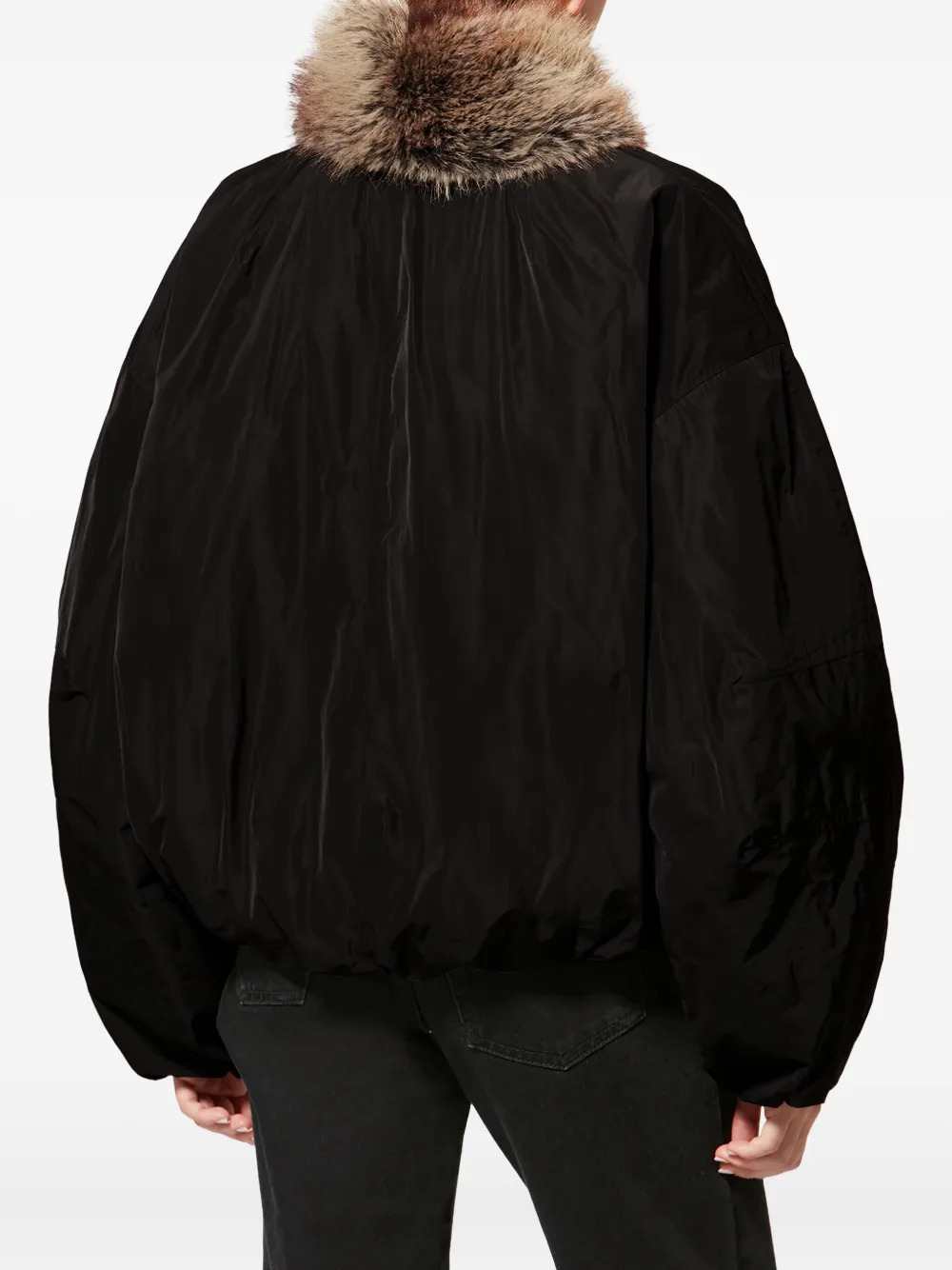 Marant Women Charone Short Faux-Fur Lined Parka ISABEL MARANT