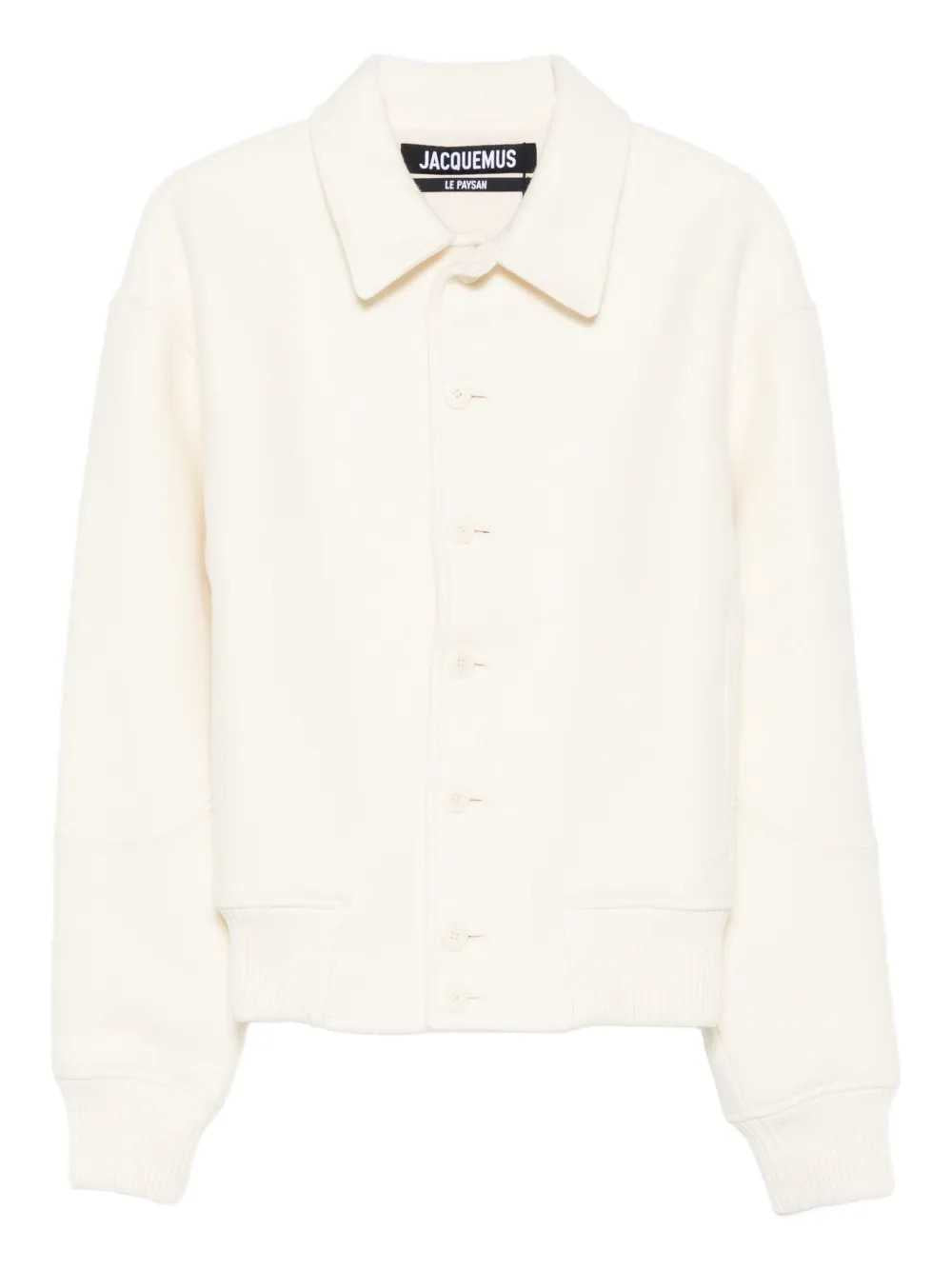 Jacquemus Men Wool Bomber Jacket JACQUEMUS