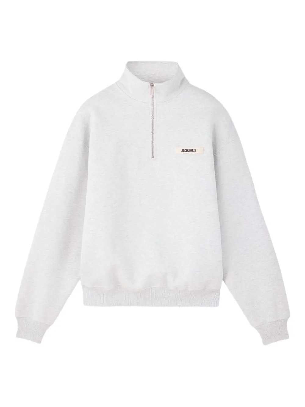 Jacquemus Men Half-Zip Sweatshirt JACQUEMUS