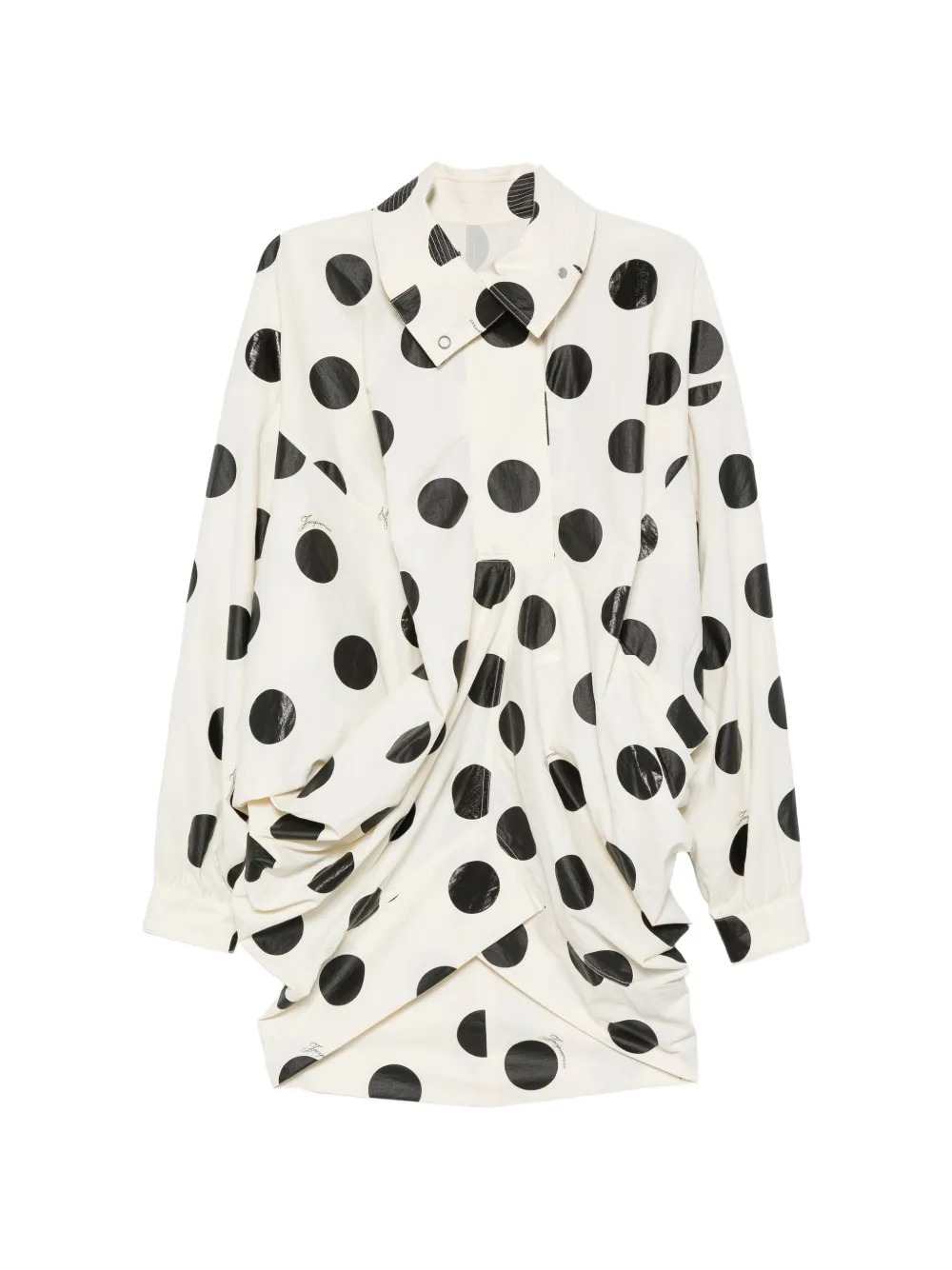 Jacquemus Women Polka-Dot Jacket With Cocoon Sleeves JACQUEMUS