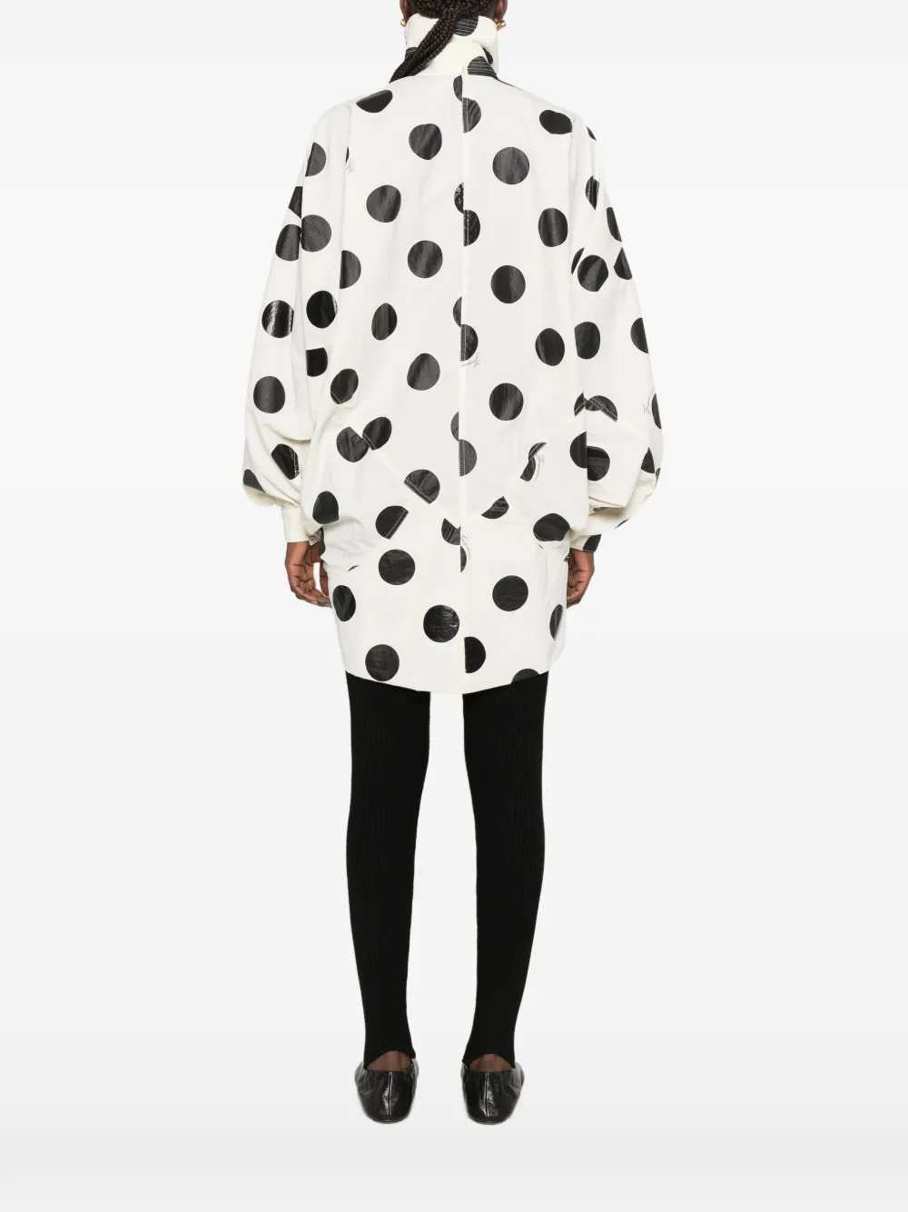 Jacquemus Women Polka-Dot Jacket With Cocoon Sleeves JACQUEMUS