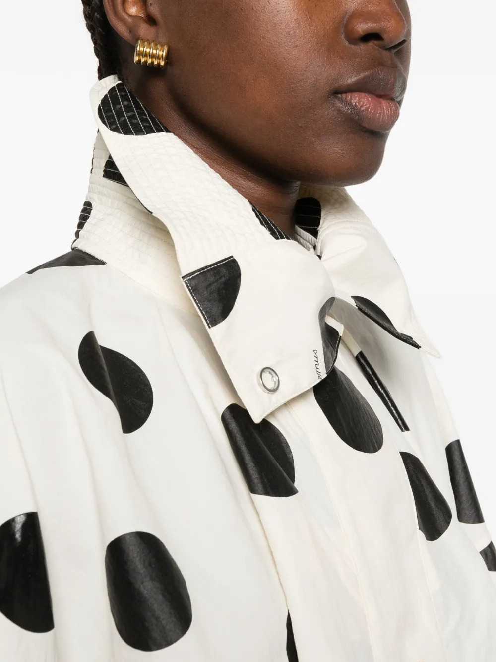 Jacquemus Women Polka-Dot Jacket With Cocoon Sleeves JACQUEMUS