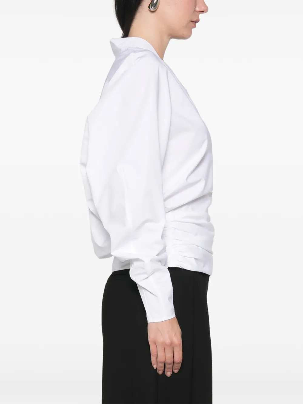 Jacquemus Women Colombe V-Neck Blouse JACQUEMUS