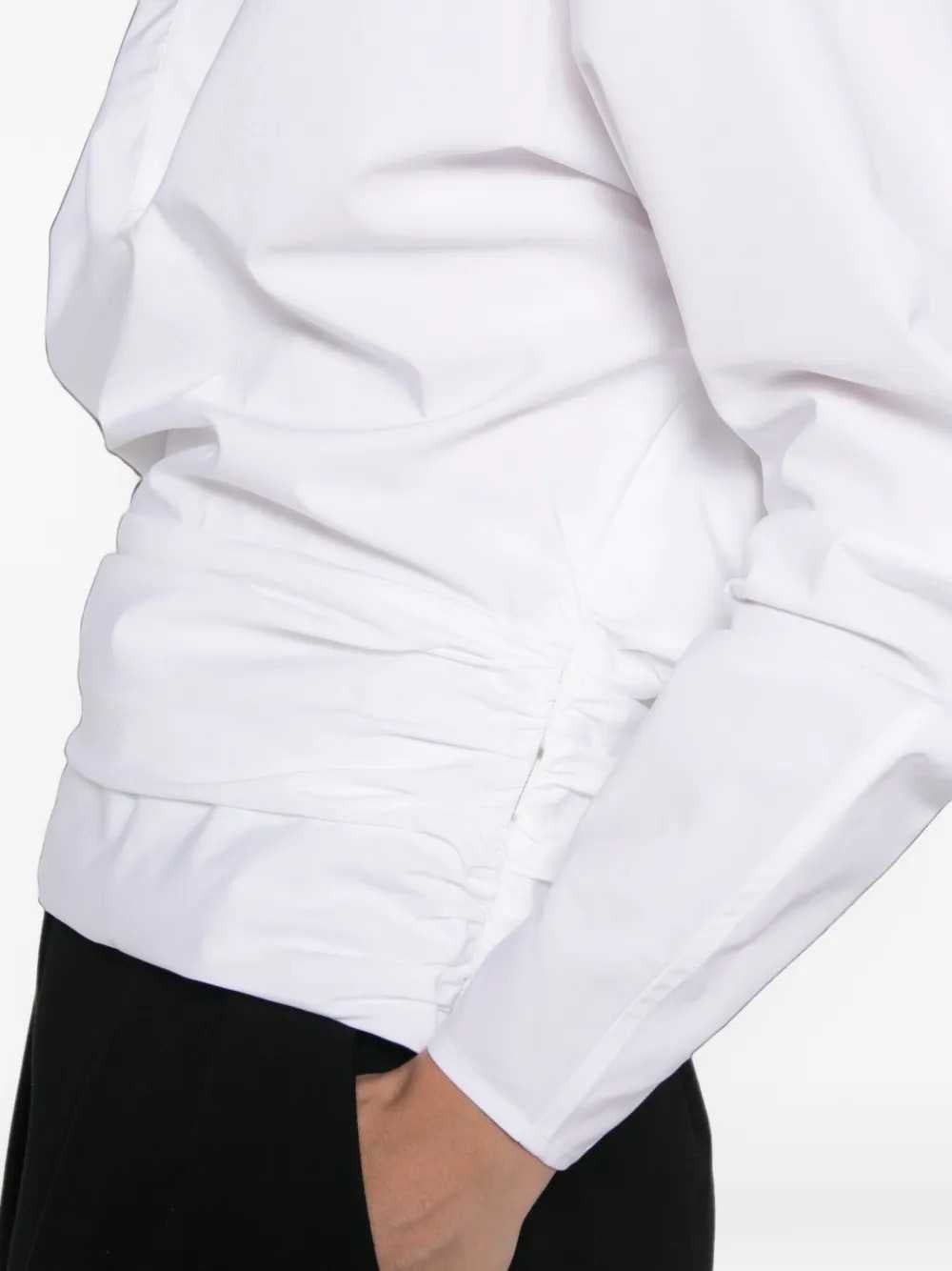 Jacquemus Women Colombe V-Neck Blouse JACQUEMUS