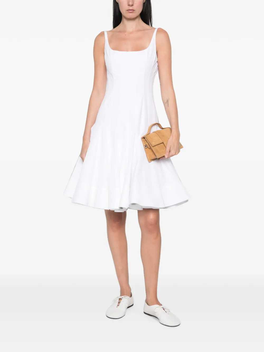 Jacquemus Women Agave Flared Mini Dress JACQUEMUS