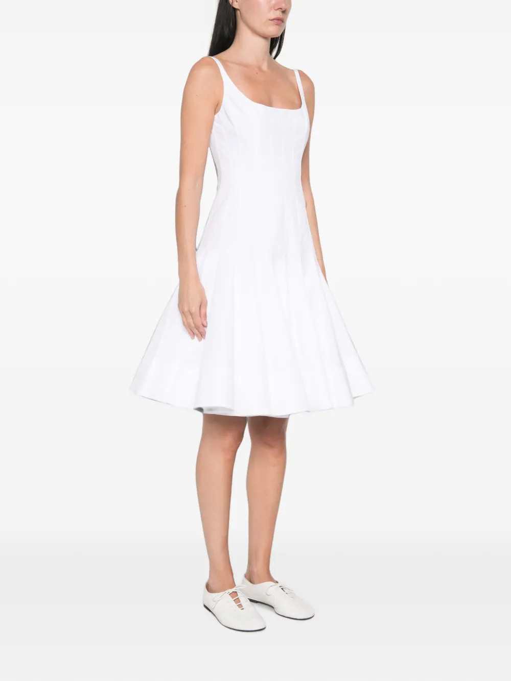 Jacquemus Women Agave Flared Mini Dress JACQUEMUS