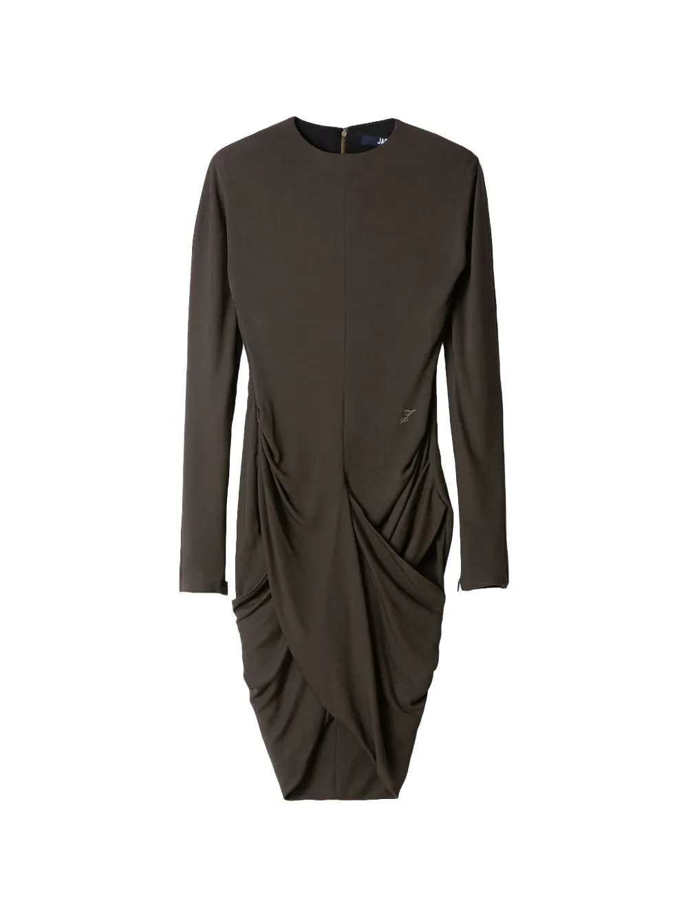 Jacquemus Women Draped-Neckline Midi Dress JACQUEMUS