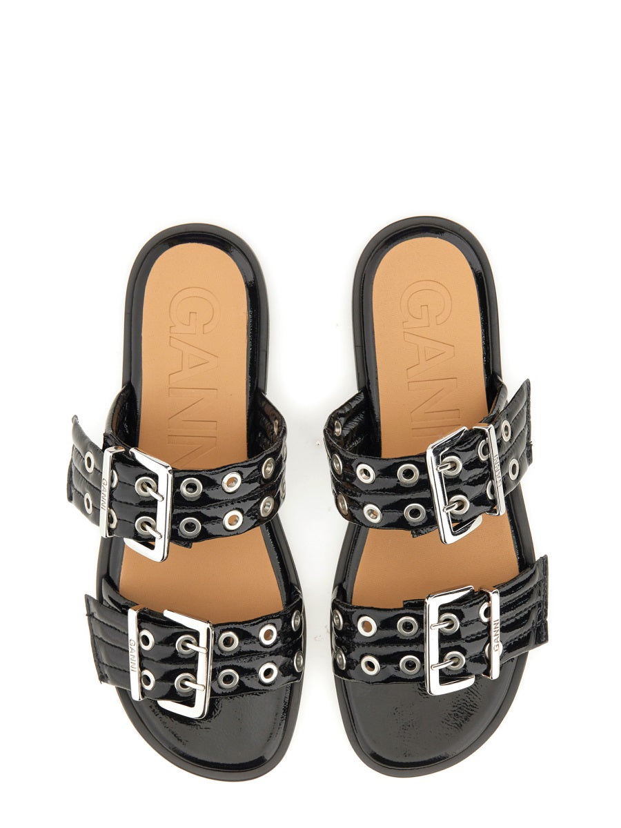 Ganni Women Sandalo Con Fibbia GANNI