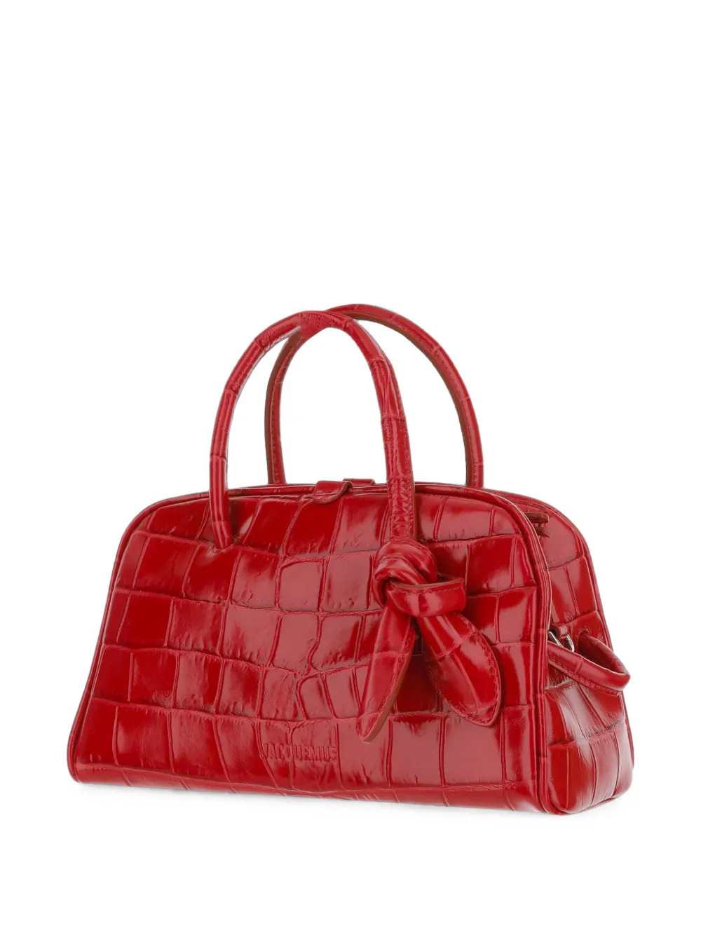 Jacquemus Women Crocodile-Effect Clutch JACQUEMUS