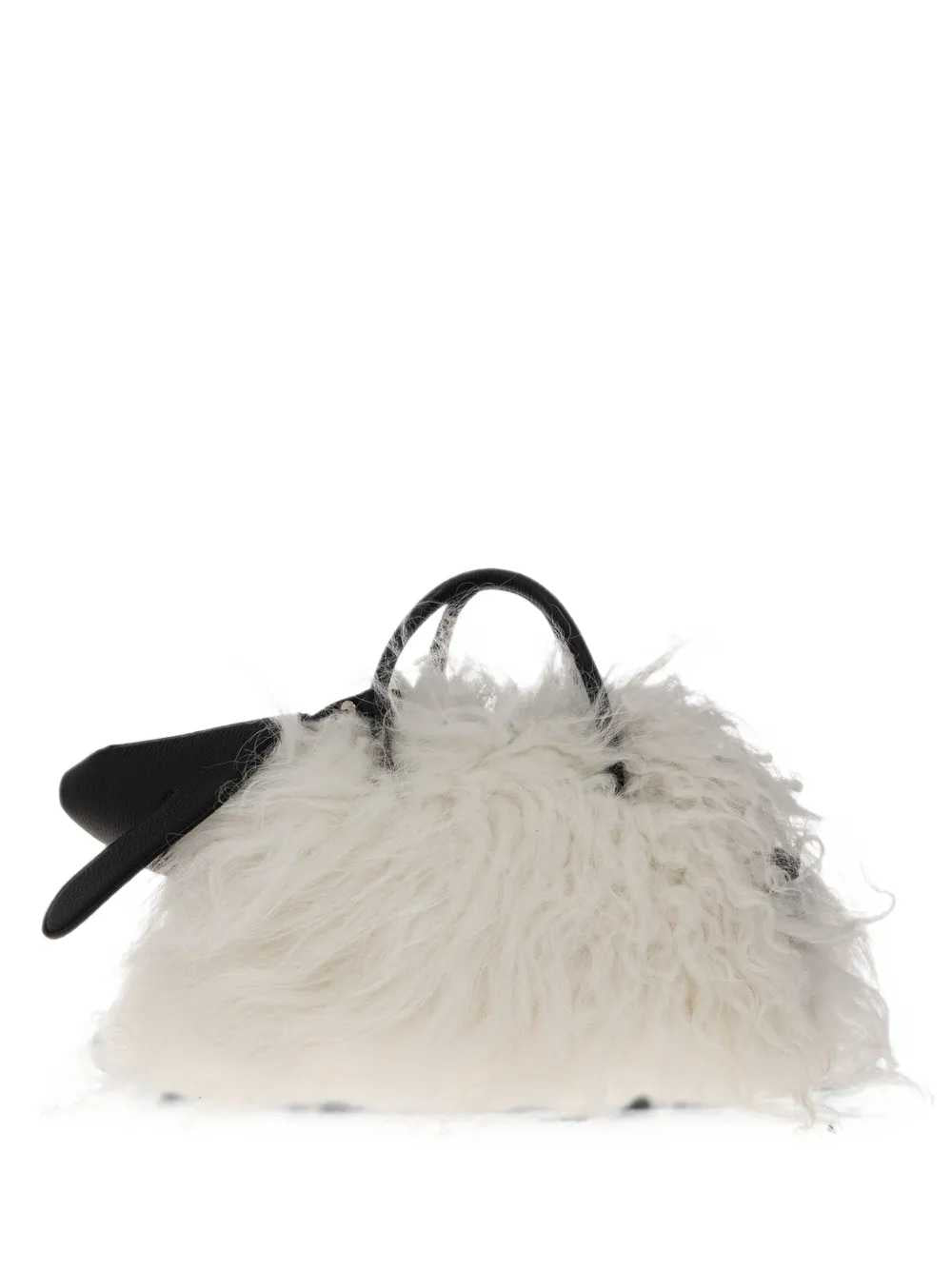 Jacquemus Women Small `Turismo` Bowling Bag In The Shape Of A Sheep, Made In Italy JACQUEMUS