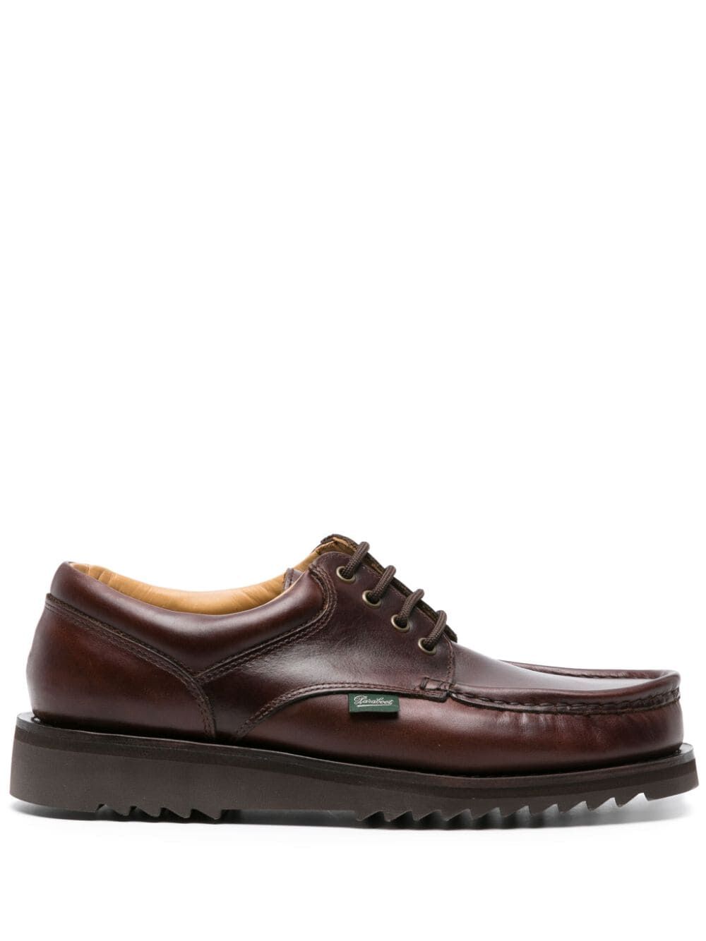 Paraboot Men Scarpe Da Barca Thiers In Pelle Liscia PARABOOT