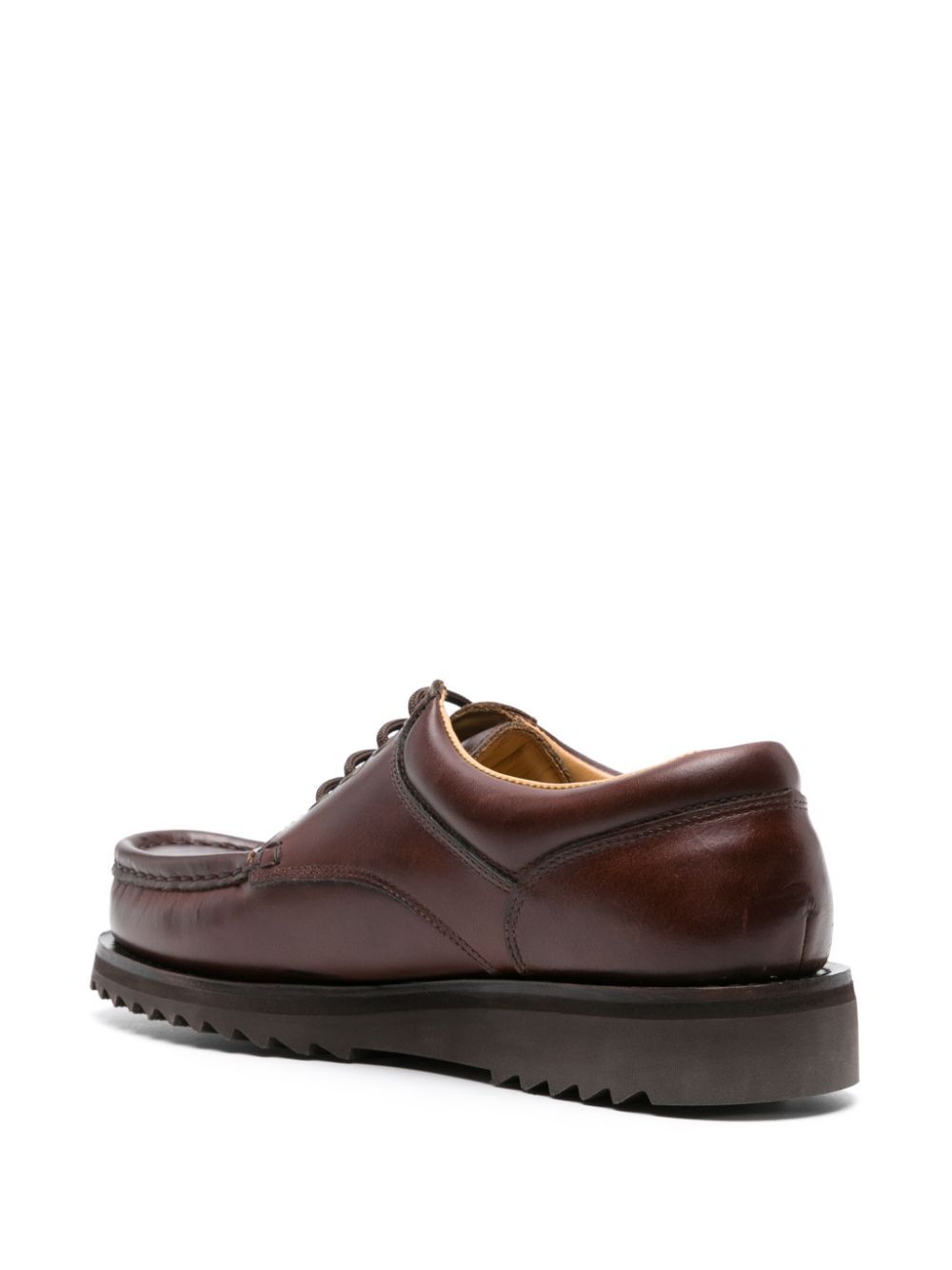 Paraboot Men Scarpe Da Barca Thiers In Pelle Liscia PARABOOT