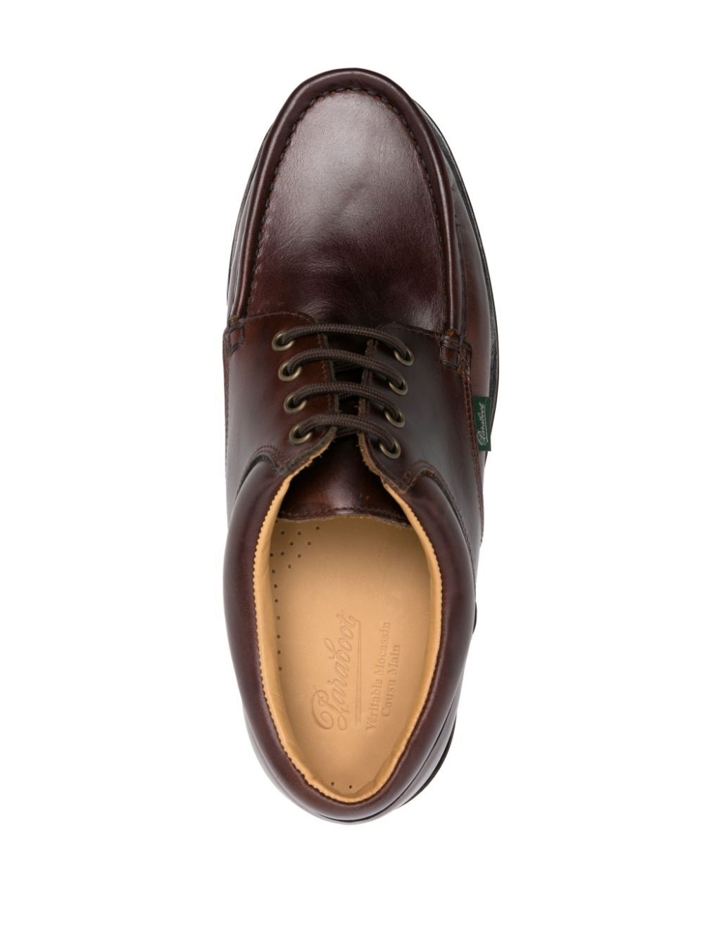 Paraboot Men Scarpe Da Barca Thiers In Pelle Liscia PARABOOT