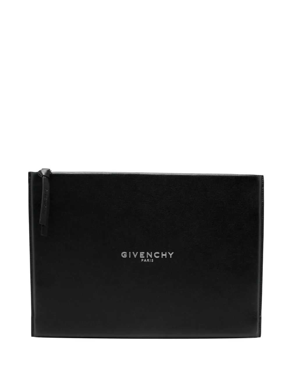Givenchy Men Large Antigona Stamped Leather Clutch GIVENCHY