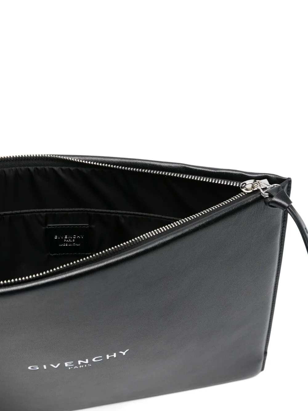 Givenchy Men Large Antigona Stamped Leather Clutch GIVENCHY