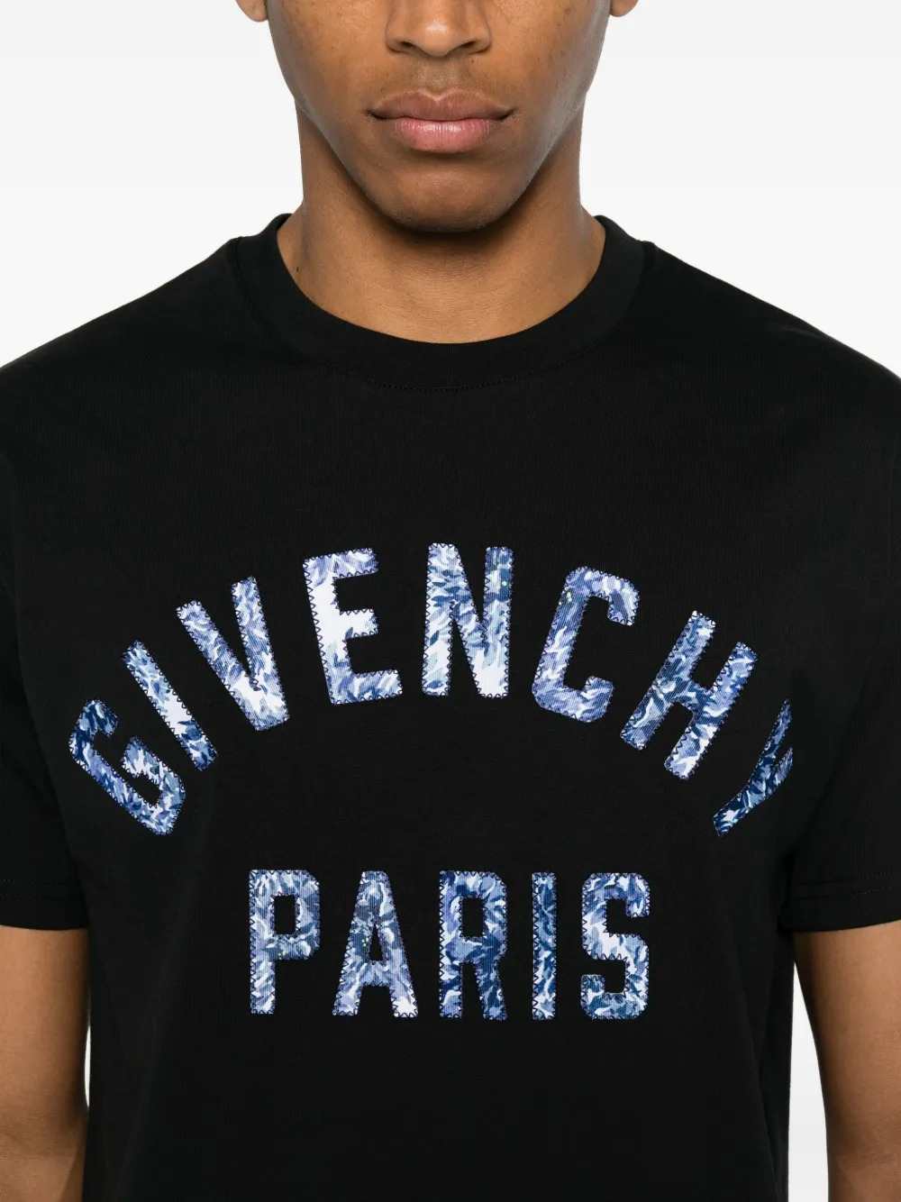 Givenchy Men T-Shirt With Appliqué GIVENCHY