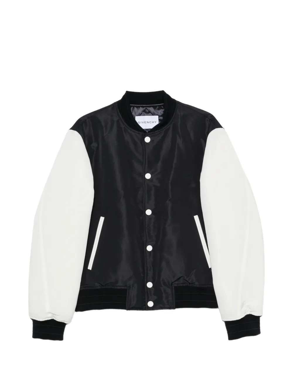 Givenchy Men Embroidered Logo Bomber Jacket GIVENCHY