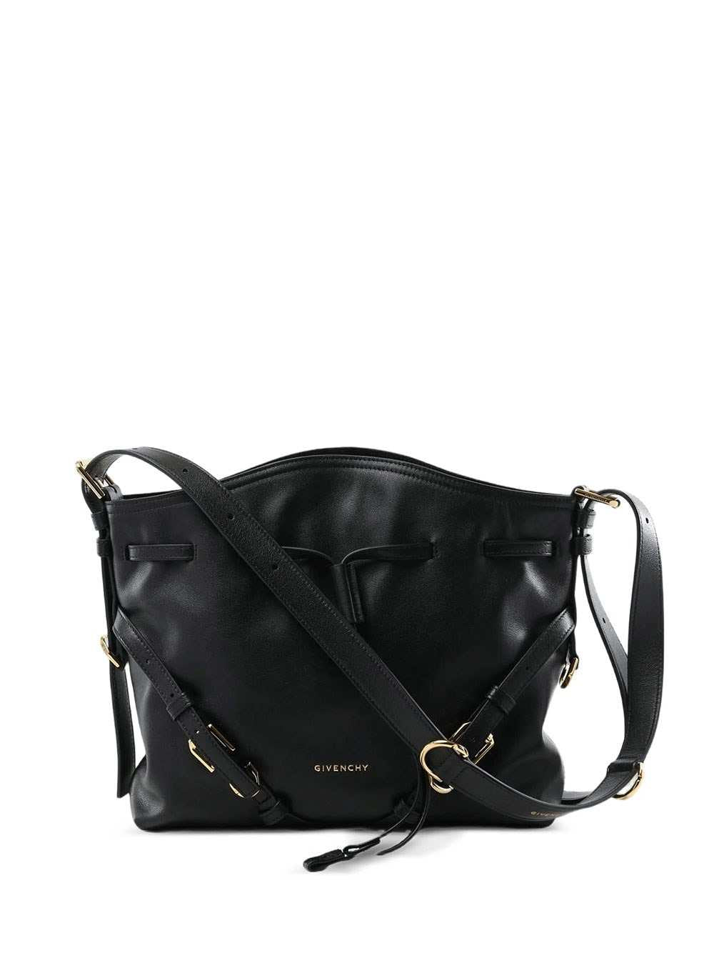 Givenchy Women Small Voyou Bucket Bag In Glossy Leather GIVENCHY