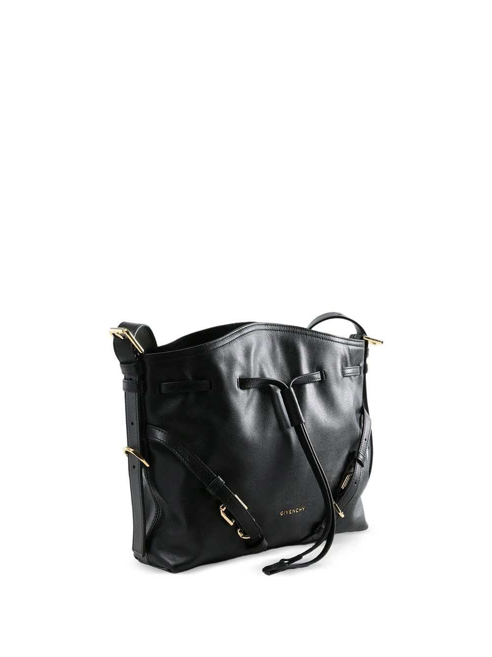 Givenchy Women Small Voyou Bucket Bag In Glossy Leather GIVENCHY