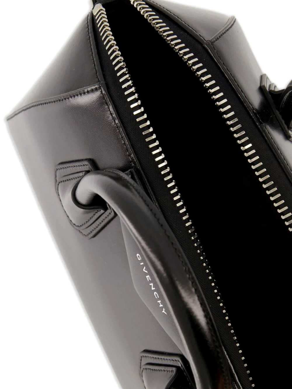 Givenchy Women Small Antigona Handbag In Black Leather GIVENCHY