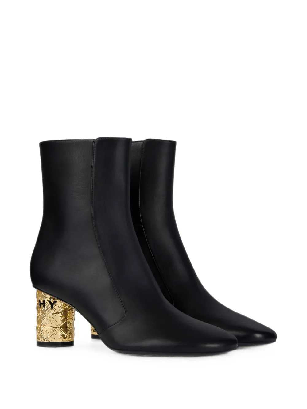 Givenchy Women Tape Leather Ankle Boots GIVENCHY