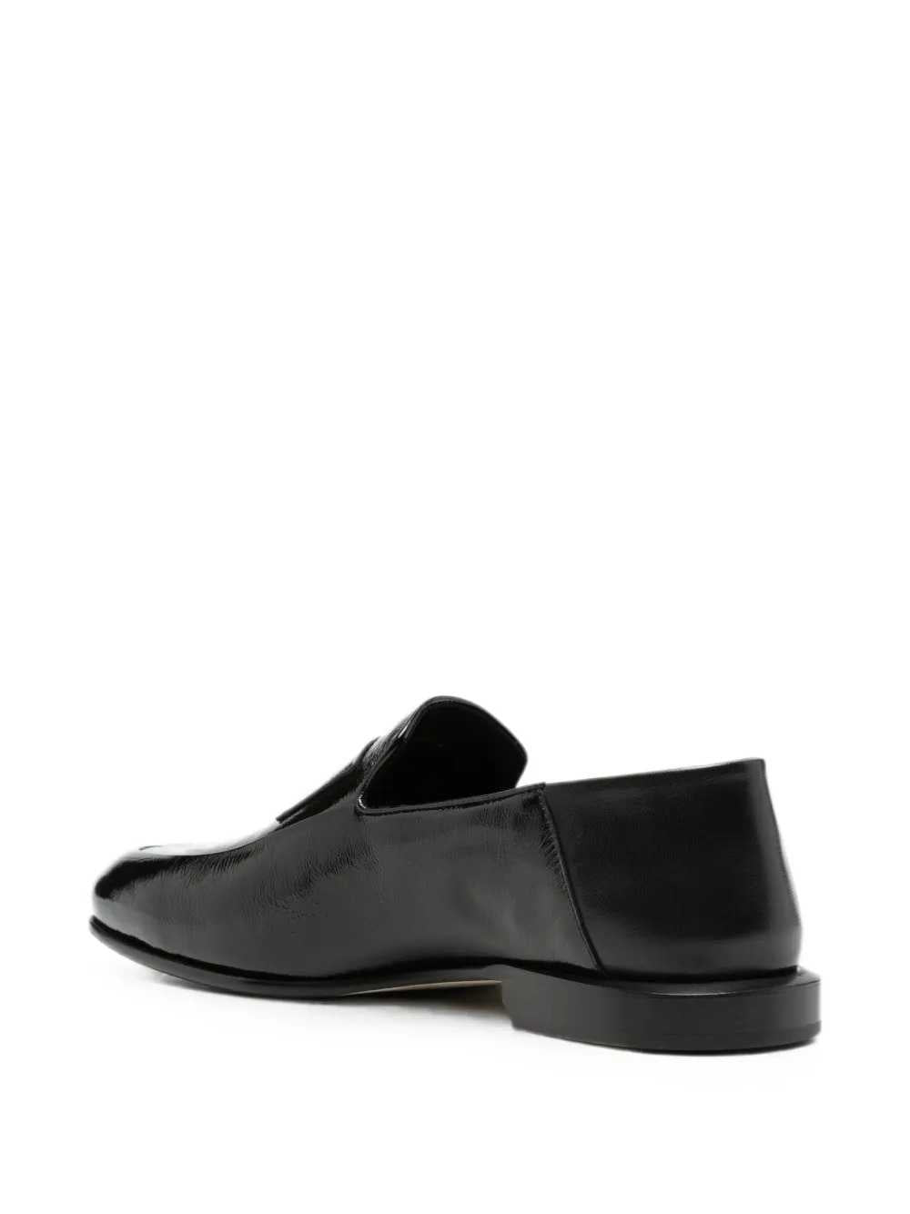 Givenchy Women Leather Loafers With Logo Plaque GIVENCHY
