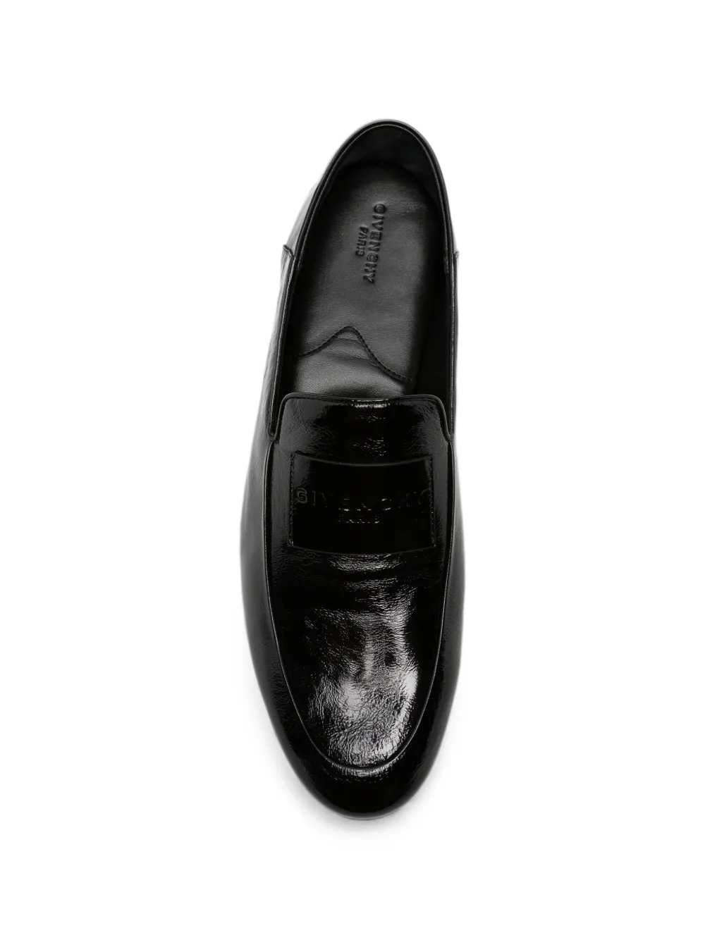 Givenchy Women Leather Loafers With Logo Plaque GIVENCHY