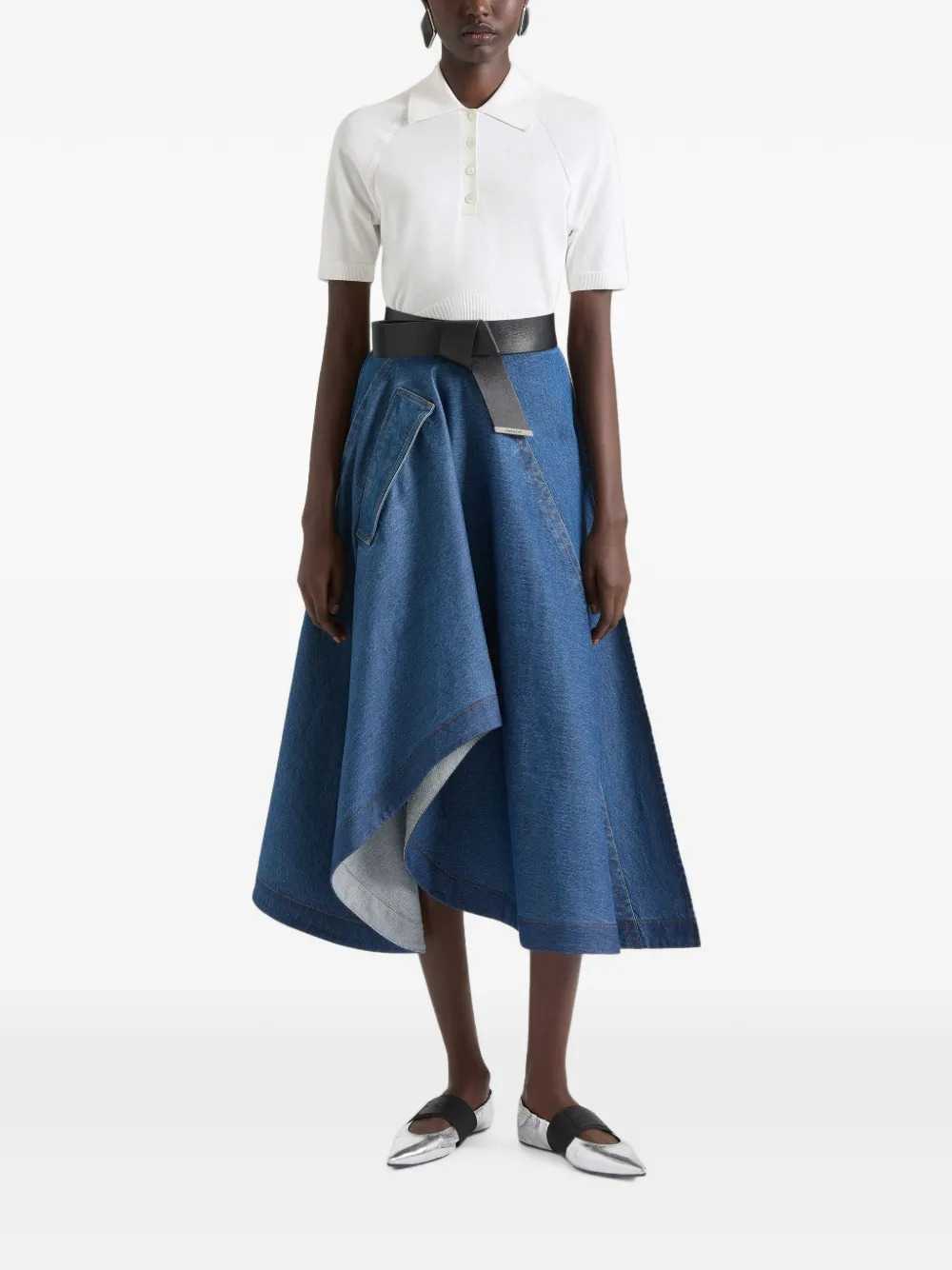 Givenchy Women Cotton And Silk Polo Shirt GIVENCHY