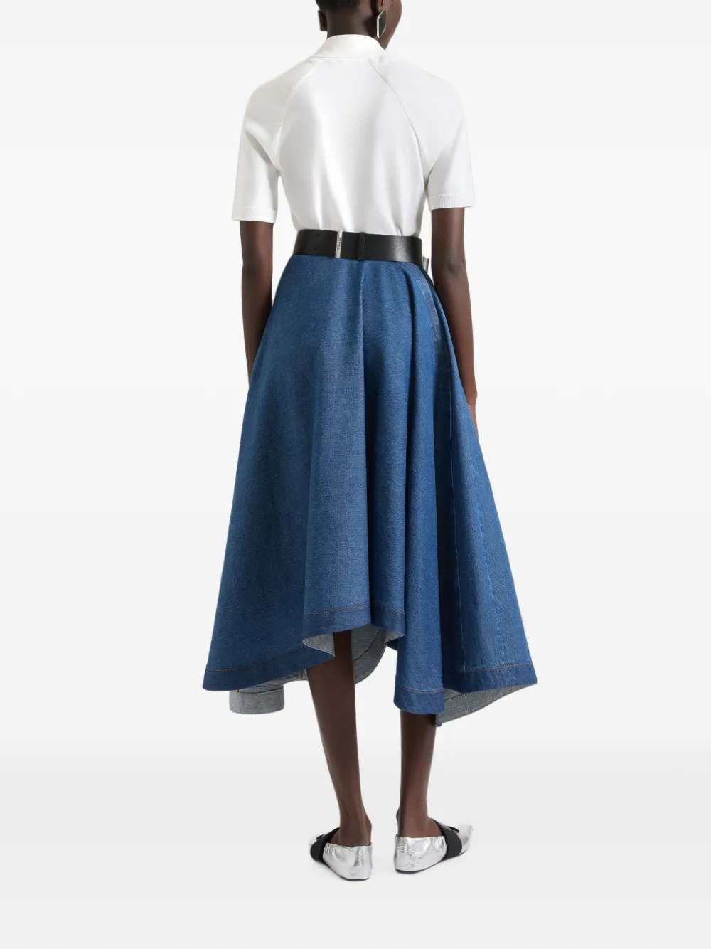 Givenchy Women Cotton And Silk Polo Shirt GIVENCHY