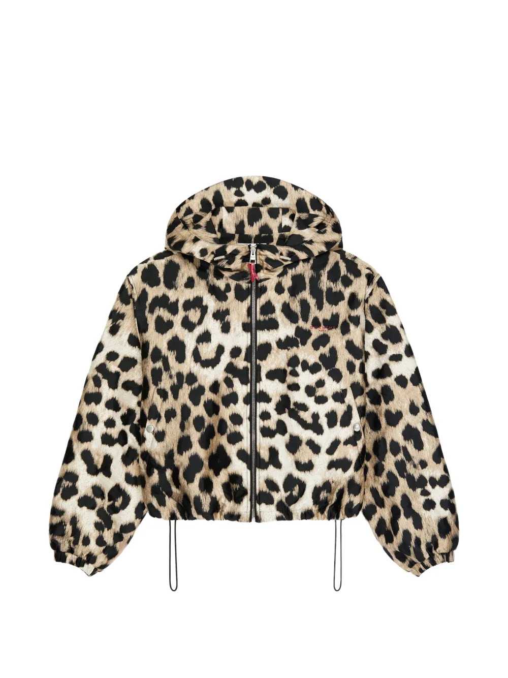 Givenchy Women Leopard-Print Jacquard Windbreaker GIVENCHY