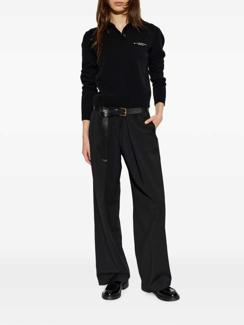 Givenchy Women Embroidered Polo Shirt GIVENCHY